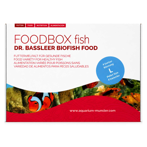 Aquarium Münster Dr. Bassleer BIOFISH FOODBOX FISH L