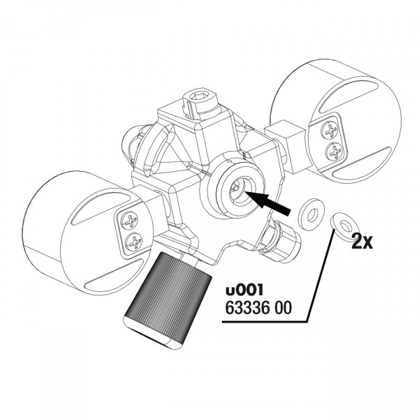 JBL ProFlora Flachdichtung u001
