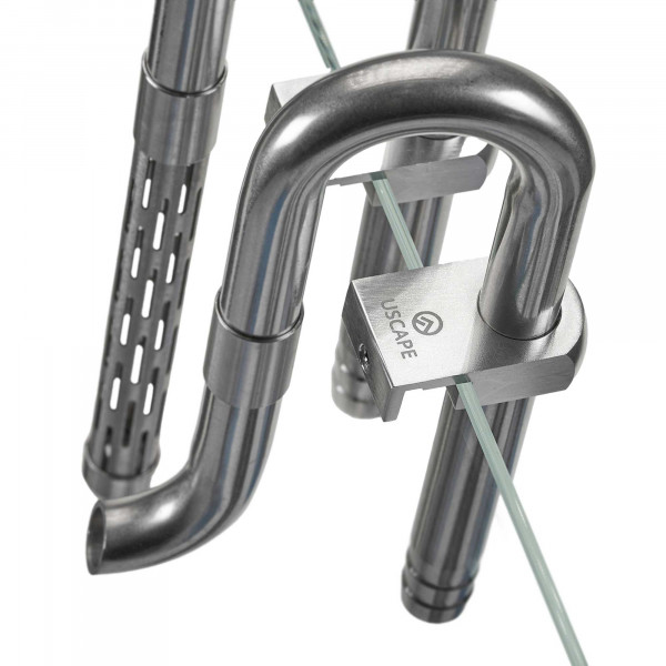 USCAPE Aluminiumhalterung für Edelstahl Inflow & Outflow
