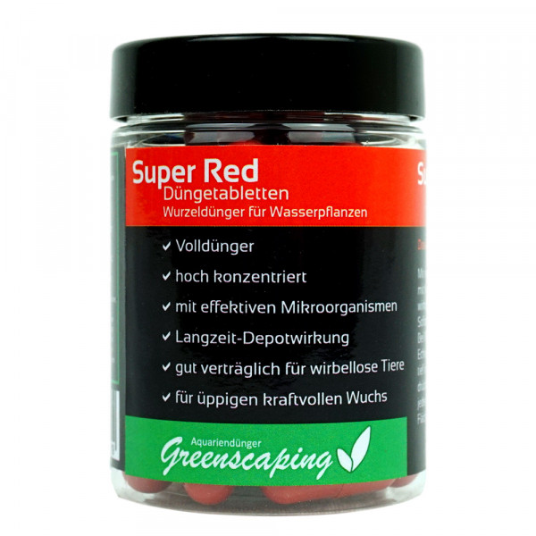 Greenscaping Super Red Düngetabletten Root Caps 12 Stück