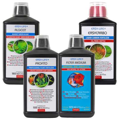 EasyLife Starter Set: Algenmittel & Wasser-, Pflanzen- und Fischpflege |  Wasserpflege | Wasserzustze | Pflege & Reinigung | USCAPE