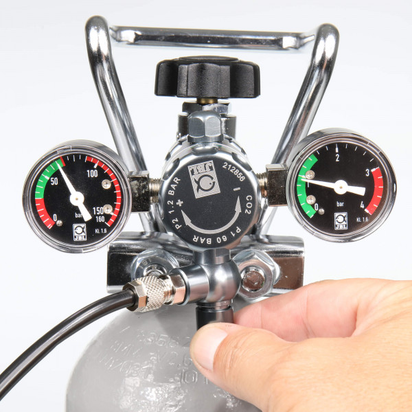 JBL ProFlora CO2 Regulator Advanced Feinnadelventil
