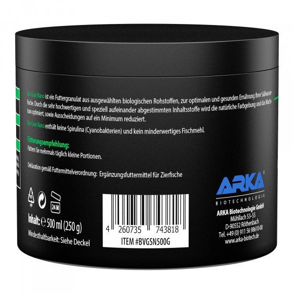ARKA BIO-GRAN Granulatfutter Nano 500ml