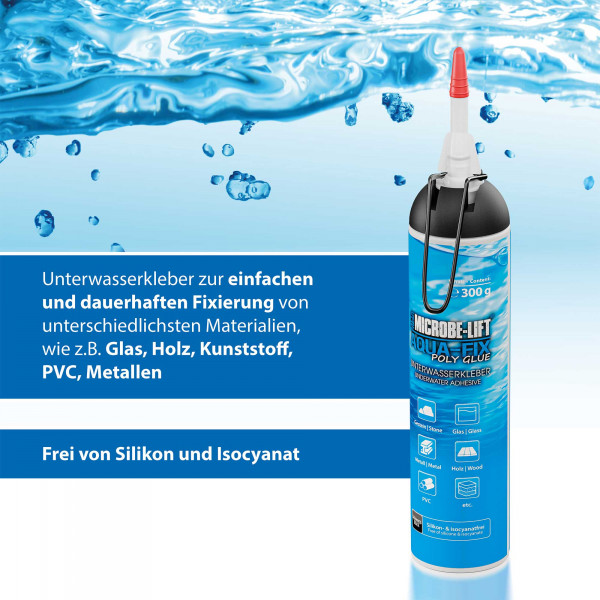 ARKA AQUA-FIX Poly Glue | Polymer-Unterwasserkleber Anwendung Vorteile