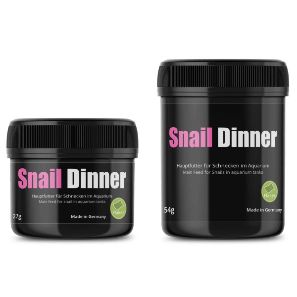 GlasGarten Snail Dinner | Schneckenfutter gruppe