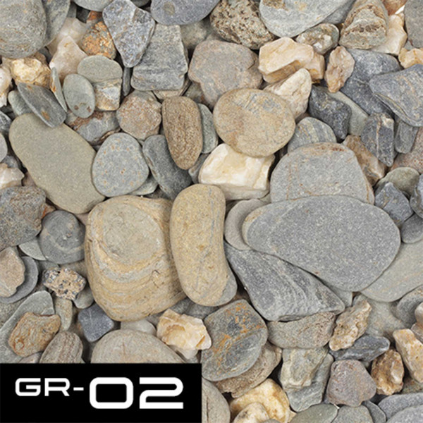 ADA KUMU Layout Material | Flat River Gravel