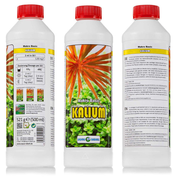 Aqua Rebell GH Boost N + P + K + Eisen | Aquascaping Dünger Set inkl. Dosierpumpen