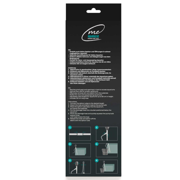 Me Nano Gravel Cleaner Mulmsauger Beschreibung