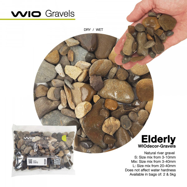 WIOdecor-Gravels | Elderly Gravel, 2kg