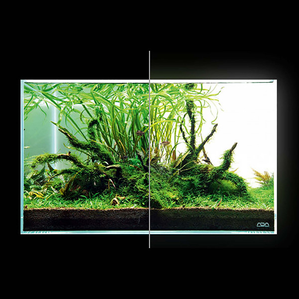 ADA Lightscreen beleuchtete Rückwand für das Aquarium