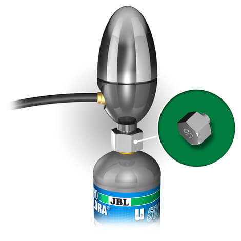 JBL ProFlora CO2 Adapt u - Dennerle Anschluss