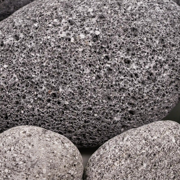 Zen Pebbles | Schwarze Flusssteine | Black Riverstone Aquarium Hardscape Set