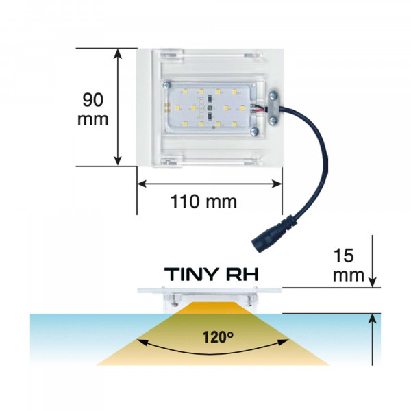 Skylight TINY RH LED | Terrarium Beleuchtung