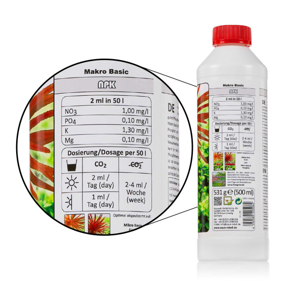 Aqua Rebell NPK + Eisen + GH Boost N | Aquarium Basic Dünger Set inkl. Dosierpumpen