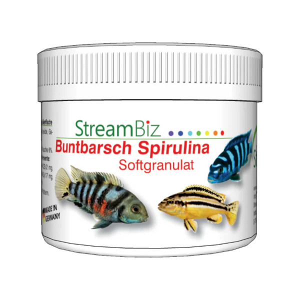 StreamBiz | Buntbarsch Spirulina Softgranulat